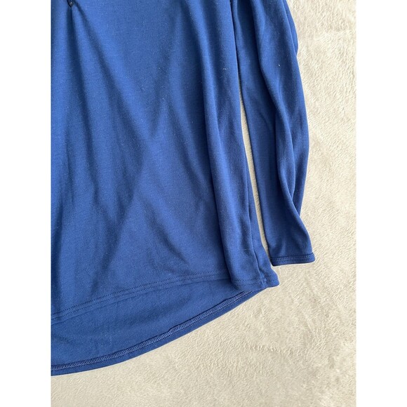 Patagonia Capilene Tech Knit Performance Quarter Zip Jacket M Blue Gorpcore Base - Picture 4 of 6